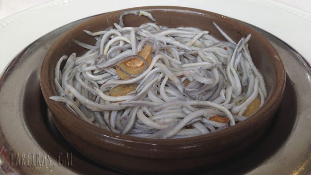 Angulas al ajillo