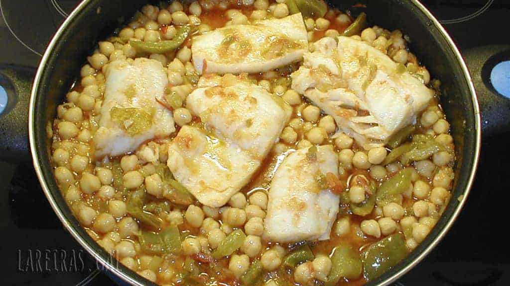 Bacalao con garbanzos
