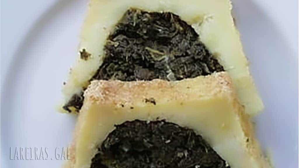 Budín de grelos