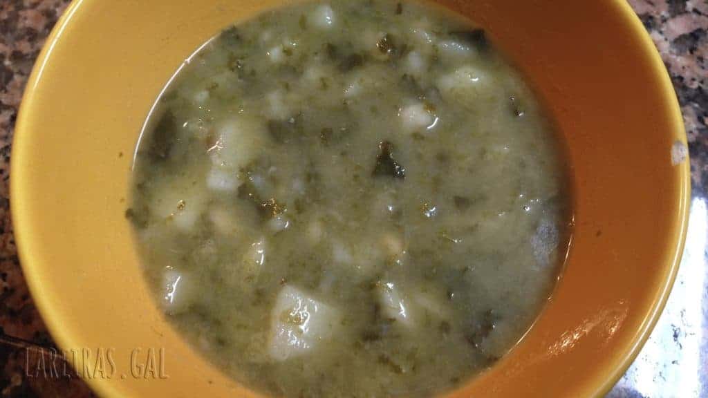 Caldo de grelos de Siseta