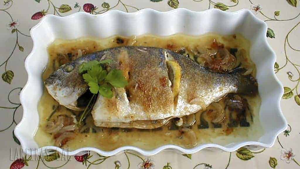 Dorada al horno
