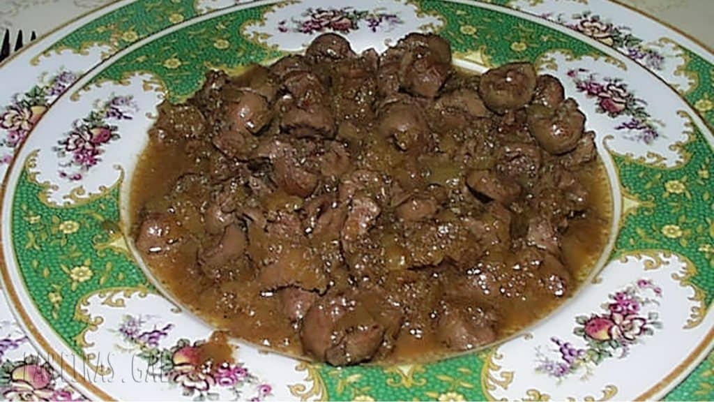 Riñones al jerez